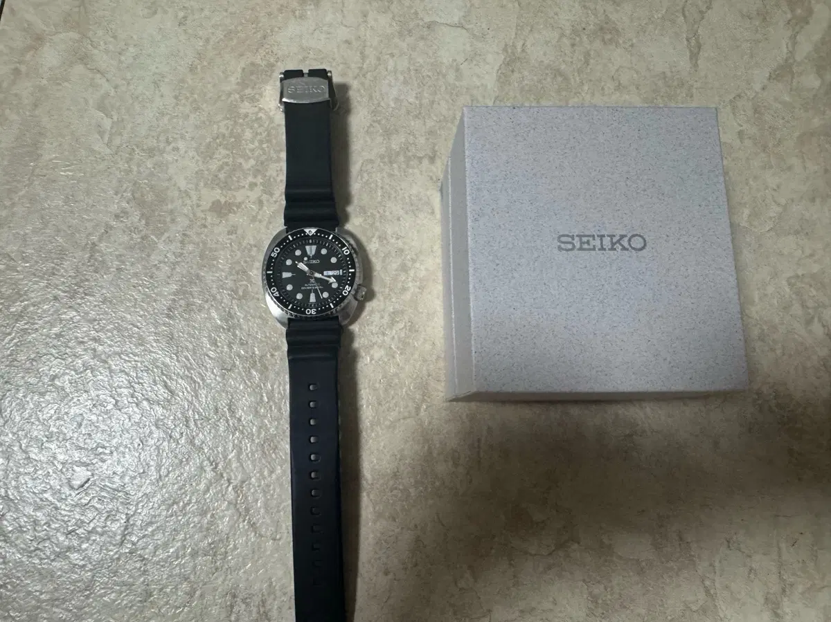 세이코 터틀 SRPE93K1 한국 공홈 한자판
