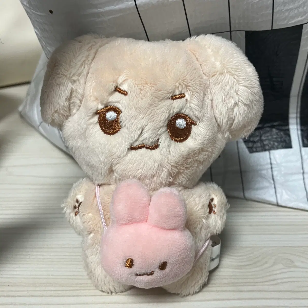 여자아이들 우기 송보리 끼기 인형 포카