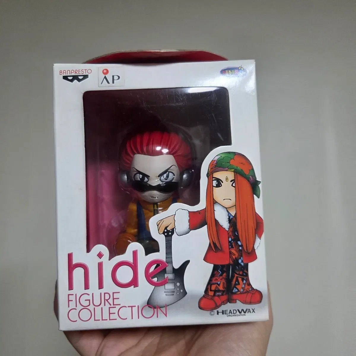 일본 선글라스 밴드 엑스재팬 락가수 히데 hide x-japan 밴드 펑크 락 인형 피규어