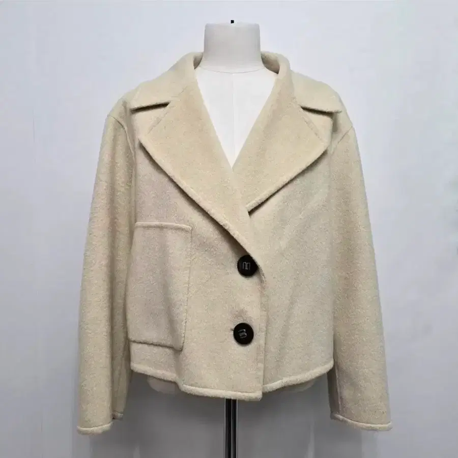 한섬 마인 21'FW 캐시미어 블렌드 핸드메이드 코트
