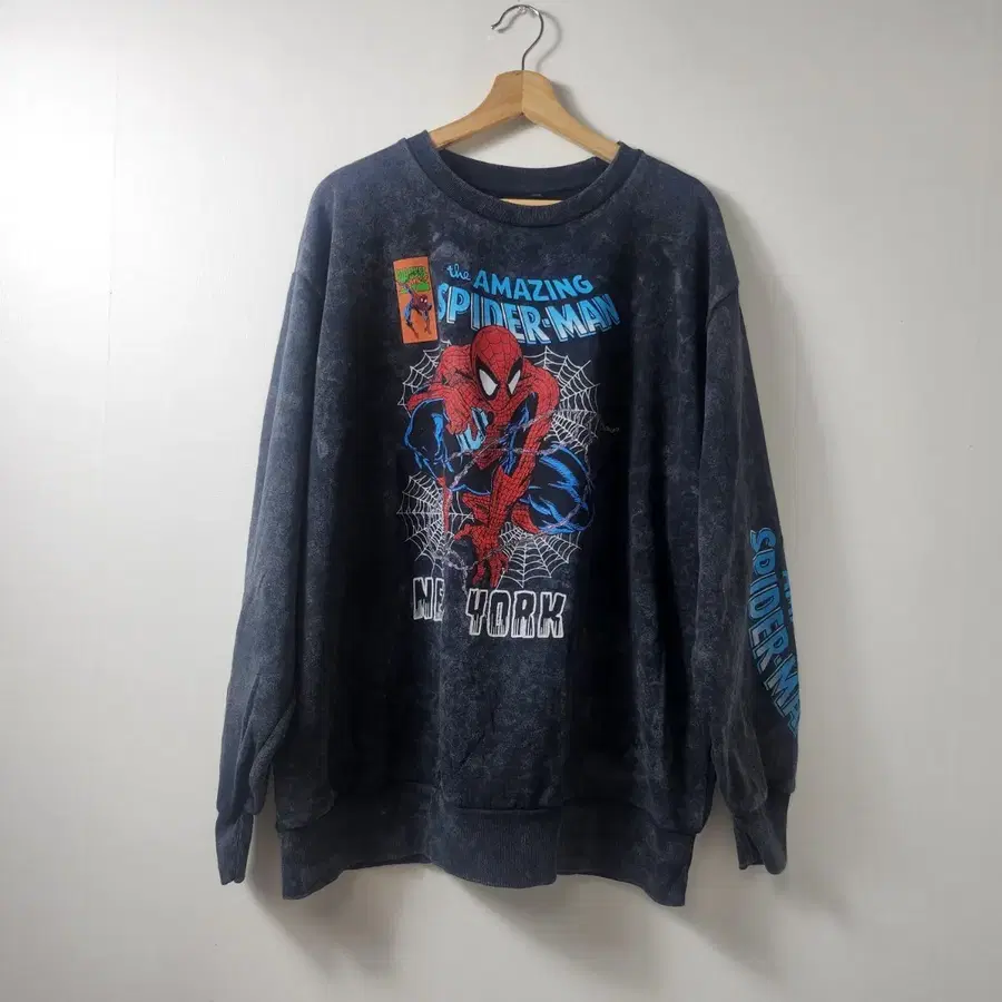 스파이더맨 맨투맨 티셔츠