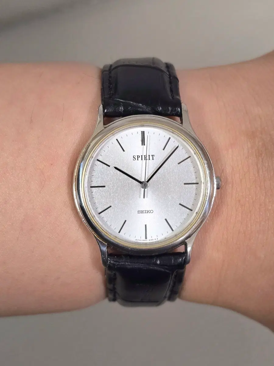 세이코 Seiko spirit 8N41-6130 은판/텍스처다이얼