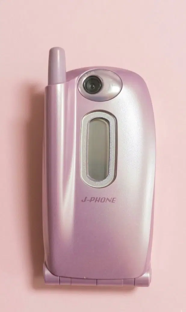 J-PHONE 핑크색 폴더폰 목업폰