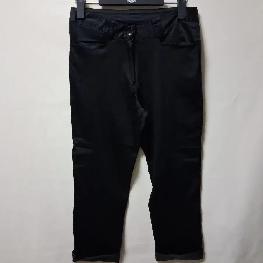 [Lonsdale] 여성 블랙 슬랙스 스판 25
