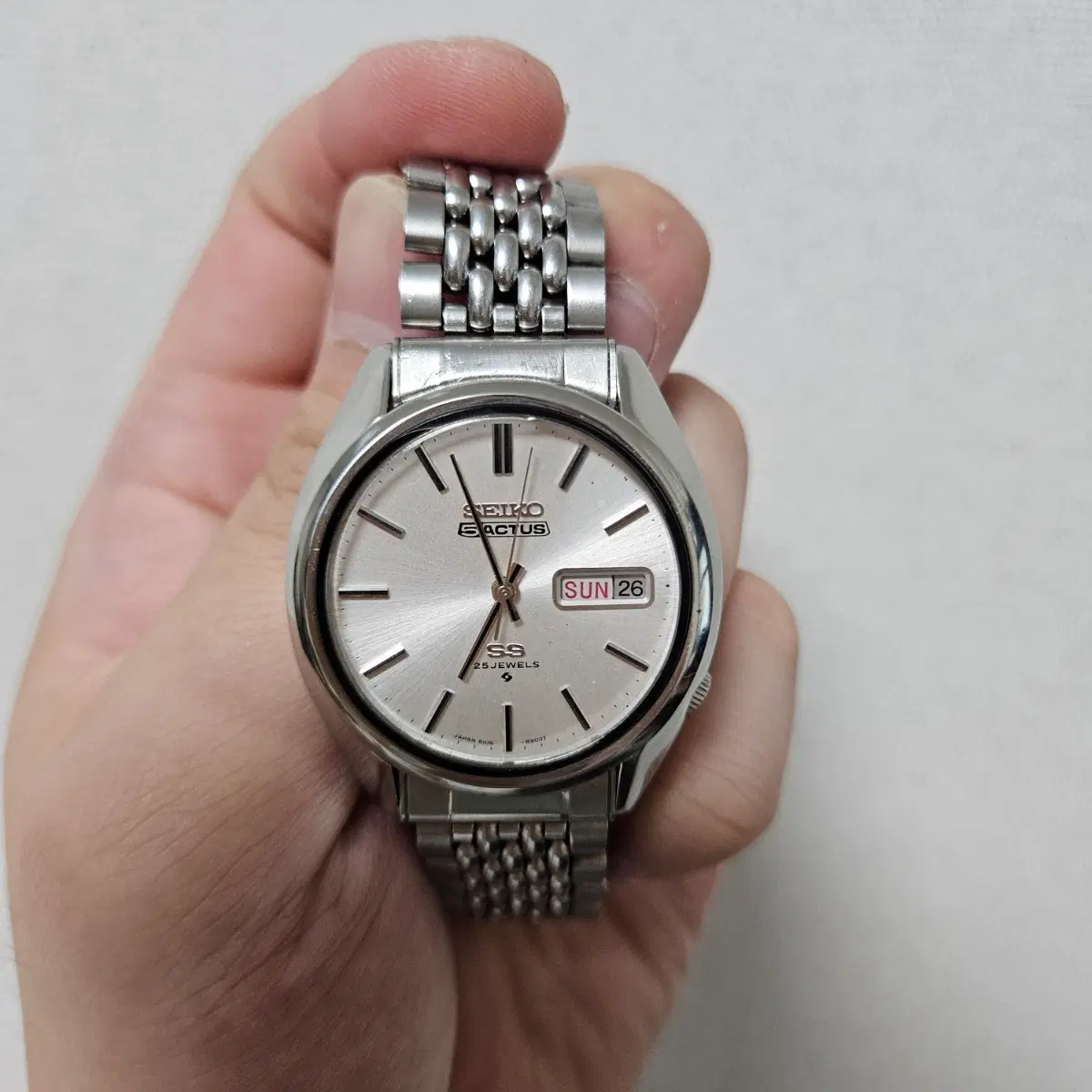 70s 세이코 5 액터스 SS 25석 오토매틱 시계 Seiko 25