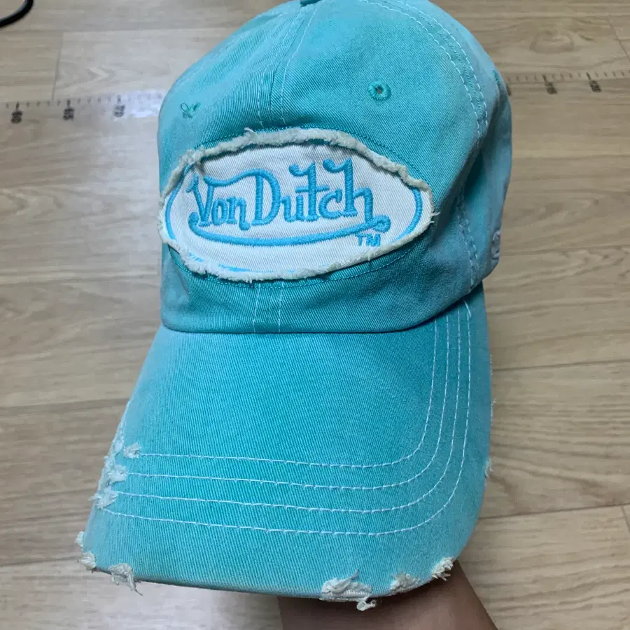 [FREE] Von Dutch 본더치 빈티지 디스트로이드 민트 볼캡