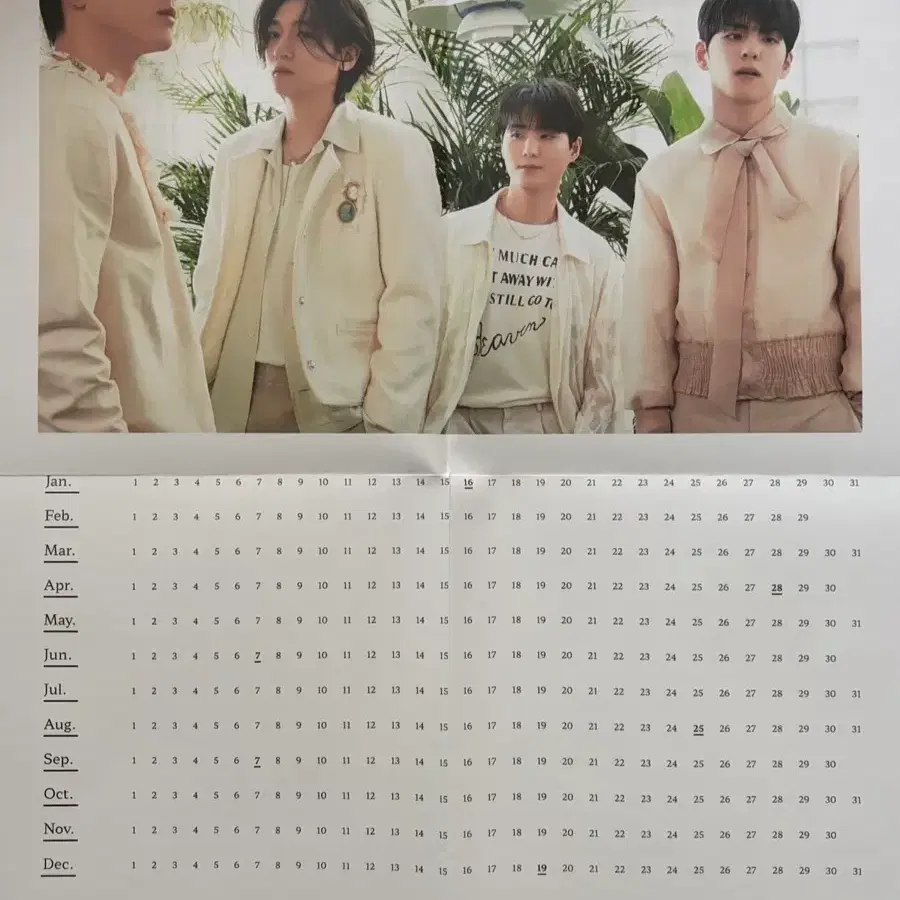 데이식스 fourever 특전 연력
