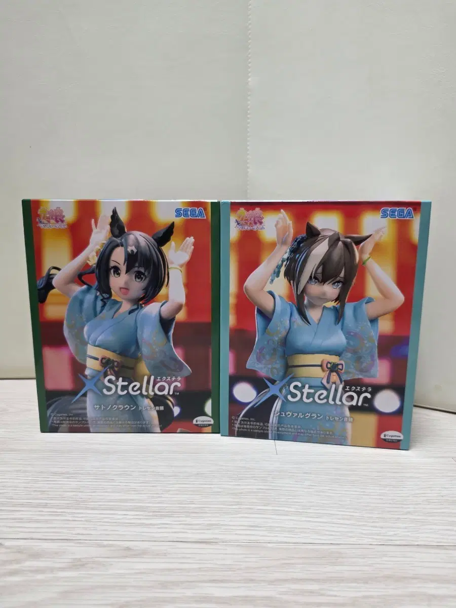 미개봉 세가 우마무스메 프리티 더비 피규어 사토노 크라운 / 슈발그랑