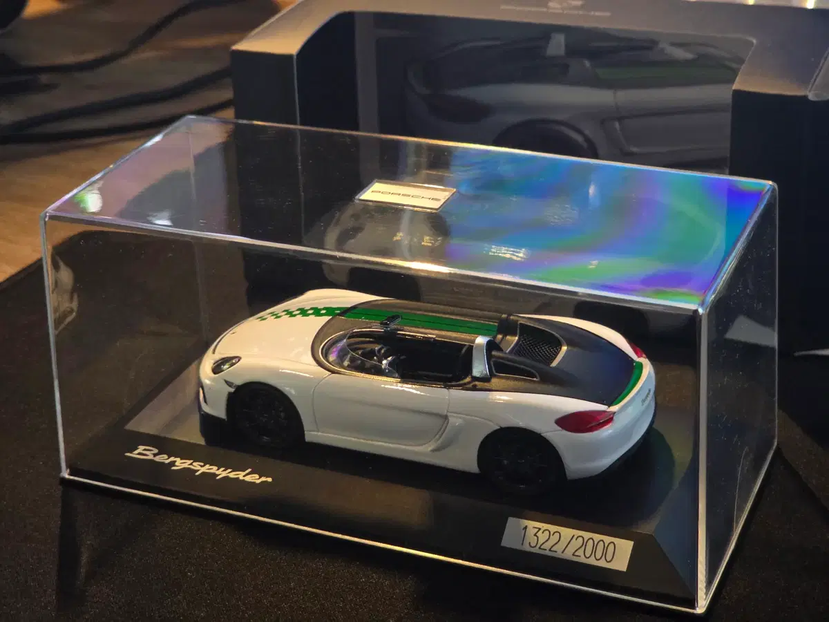 포르쉐 boxster bergspyder 1:43 2000대 한정
