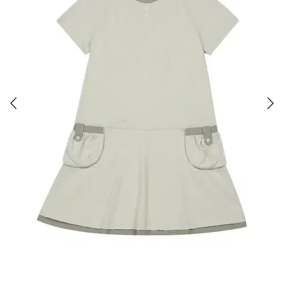 오헤시오 빈티지 원피스 드레스 VINTAGE SHIRRED POCKET DRESS, KHAKI