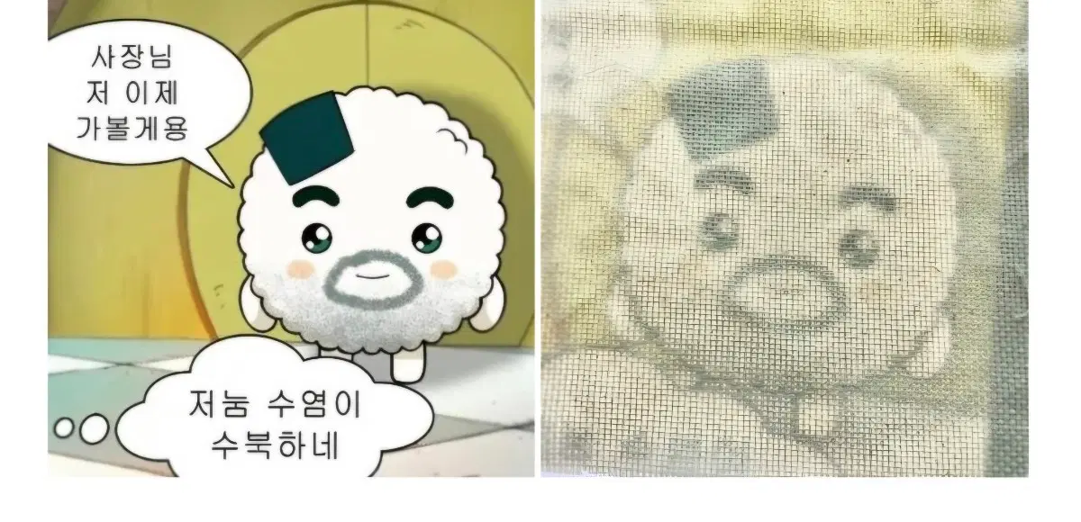 쿵야 수염주먹밥사여!! 대화주세용