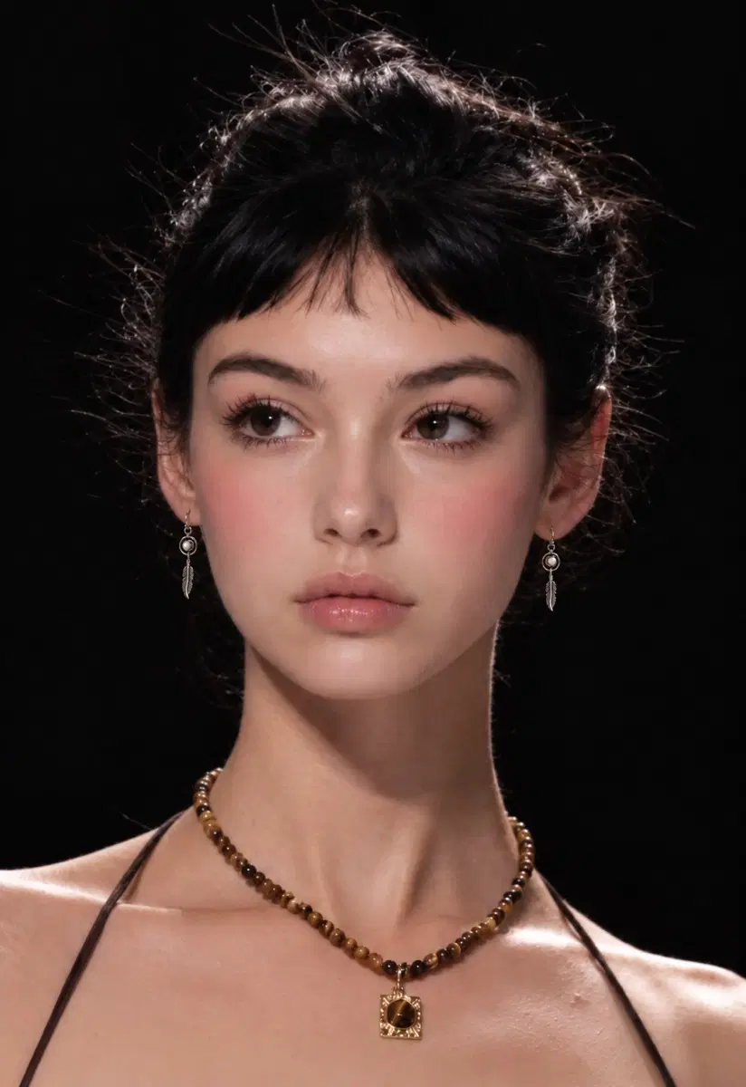 925 Silver Feather Drop Earrings