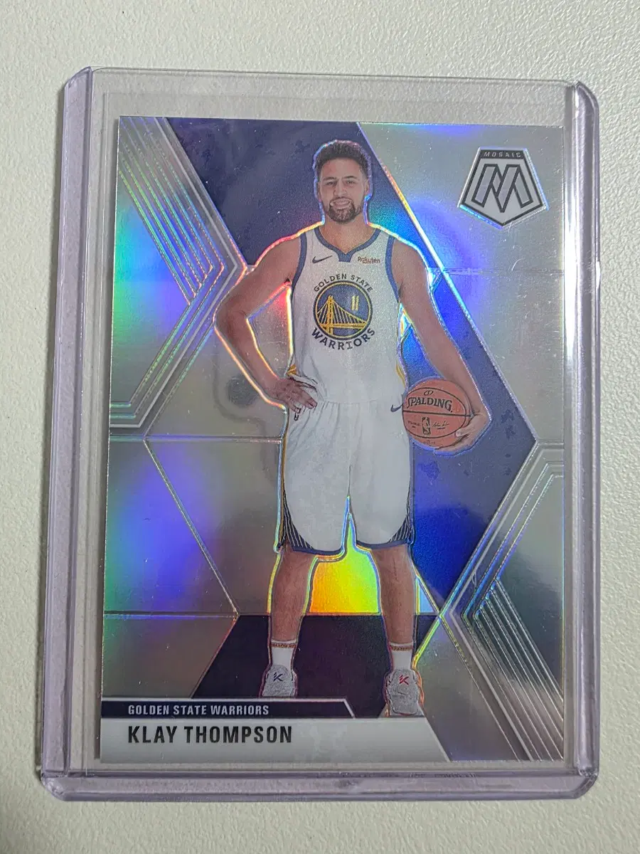 2019-20 nba 클레이 탐슨 실버 카드 골든스테이트워리어스
