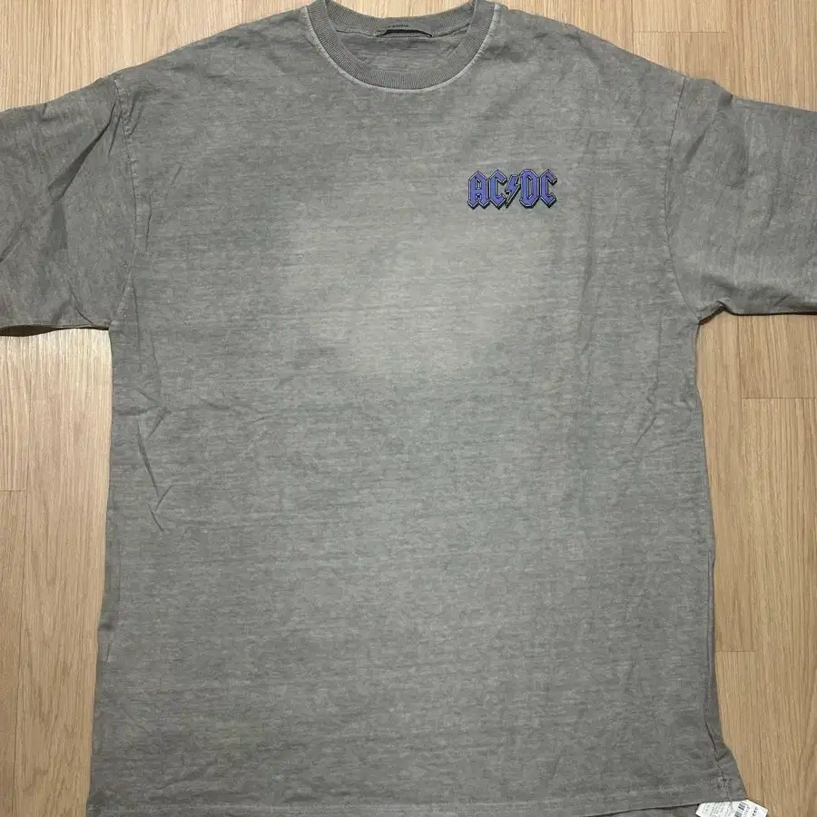 ACDC 월드투어 1980 반팔티 그레이