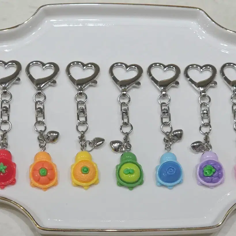 행운 거북이 키링 과일부기