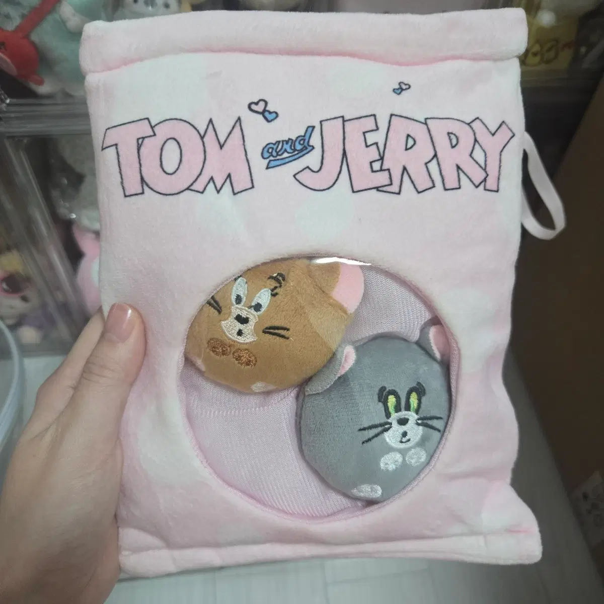 톰과제리 미니 쿠션