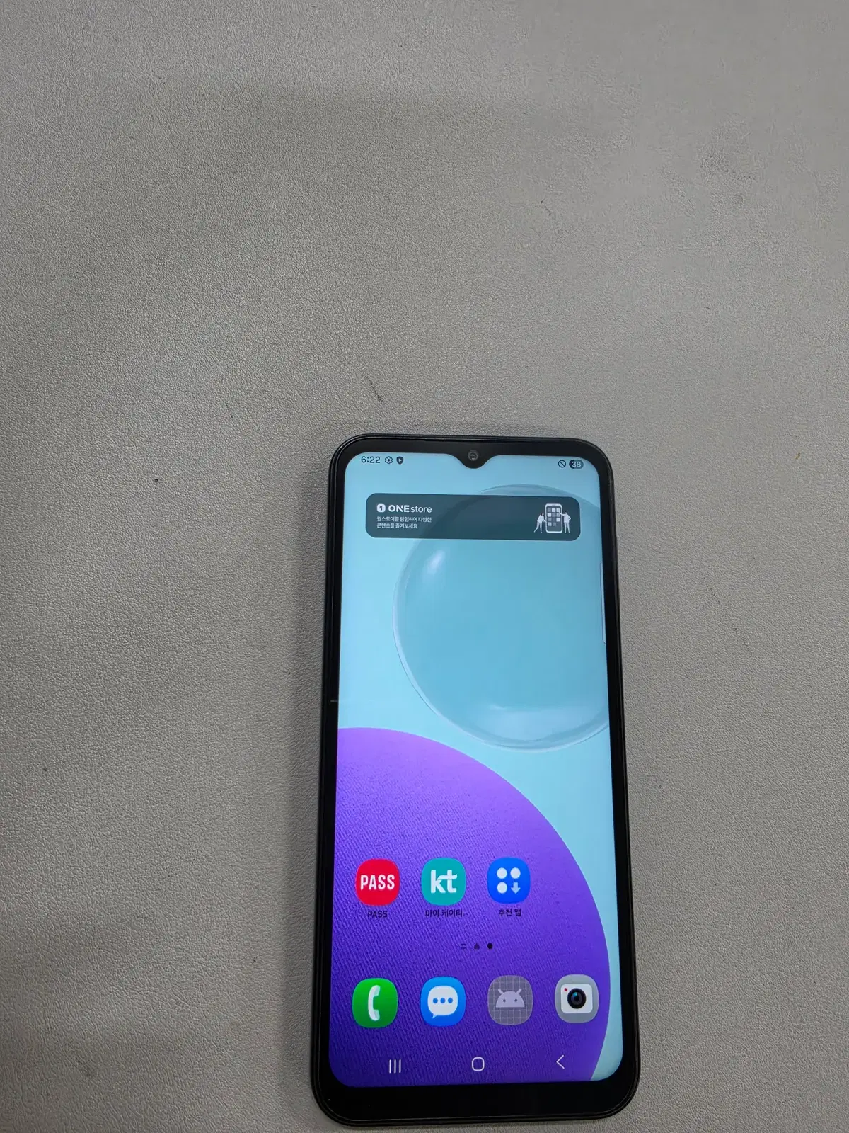 갤럭시 점프3 블랙 무잔상 정상공기기 중고폰