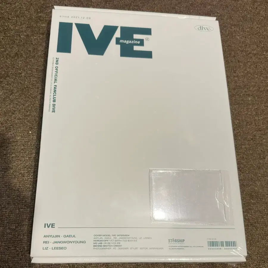 아이브 IVE 2기 공식 팬클럽 키트 미개봉