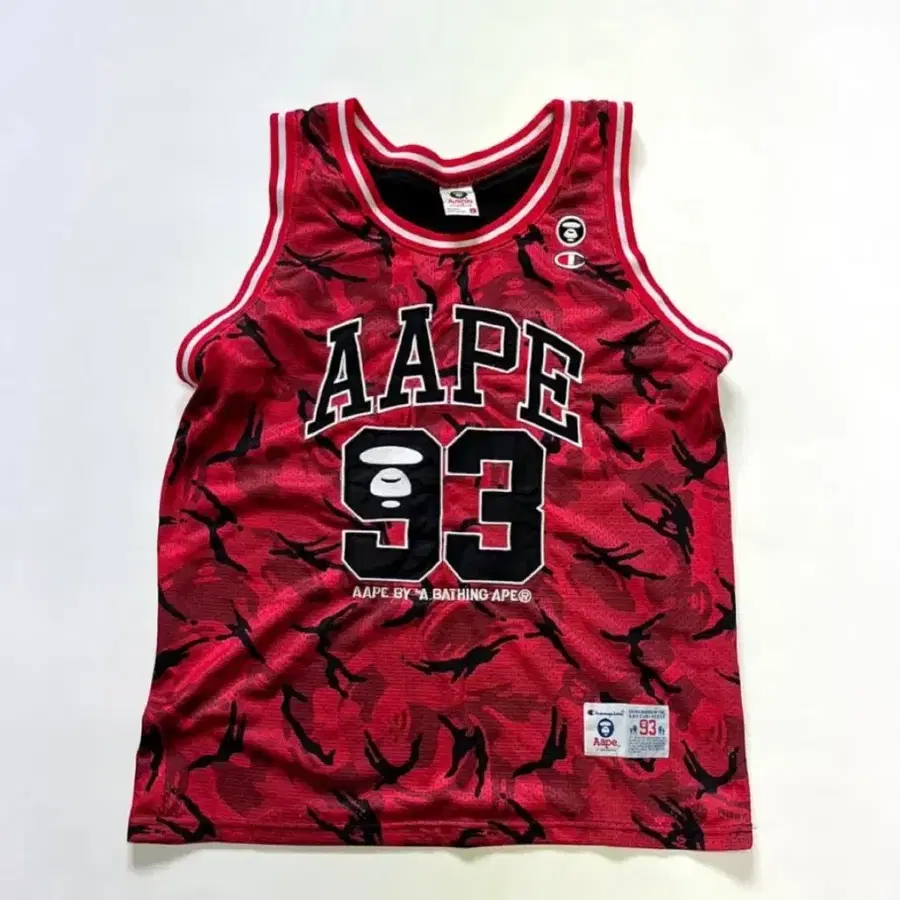 2014 S/S AAPE X Champion 에이프 챔피온 카모 져지 나시