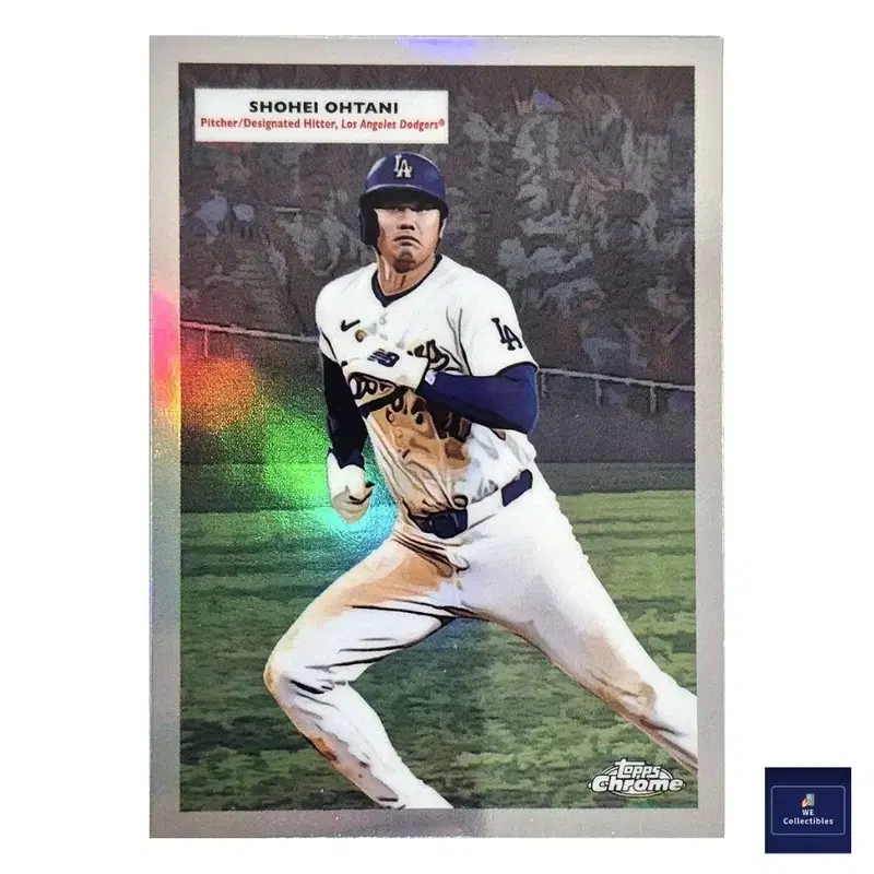 오타니쇼헤이 탑스 크롬 플레티넘 더블 사이드 야구카드 MLB카드