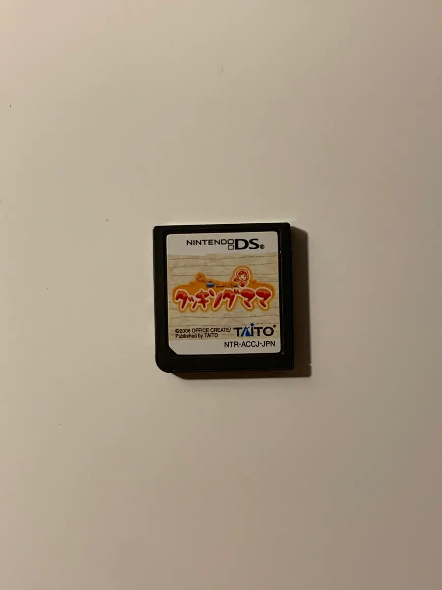 (곽 및 설명서) 닌텐도 DS 쿠킹 마마 게임칩 일본판