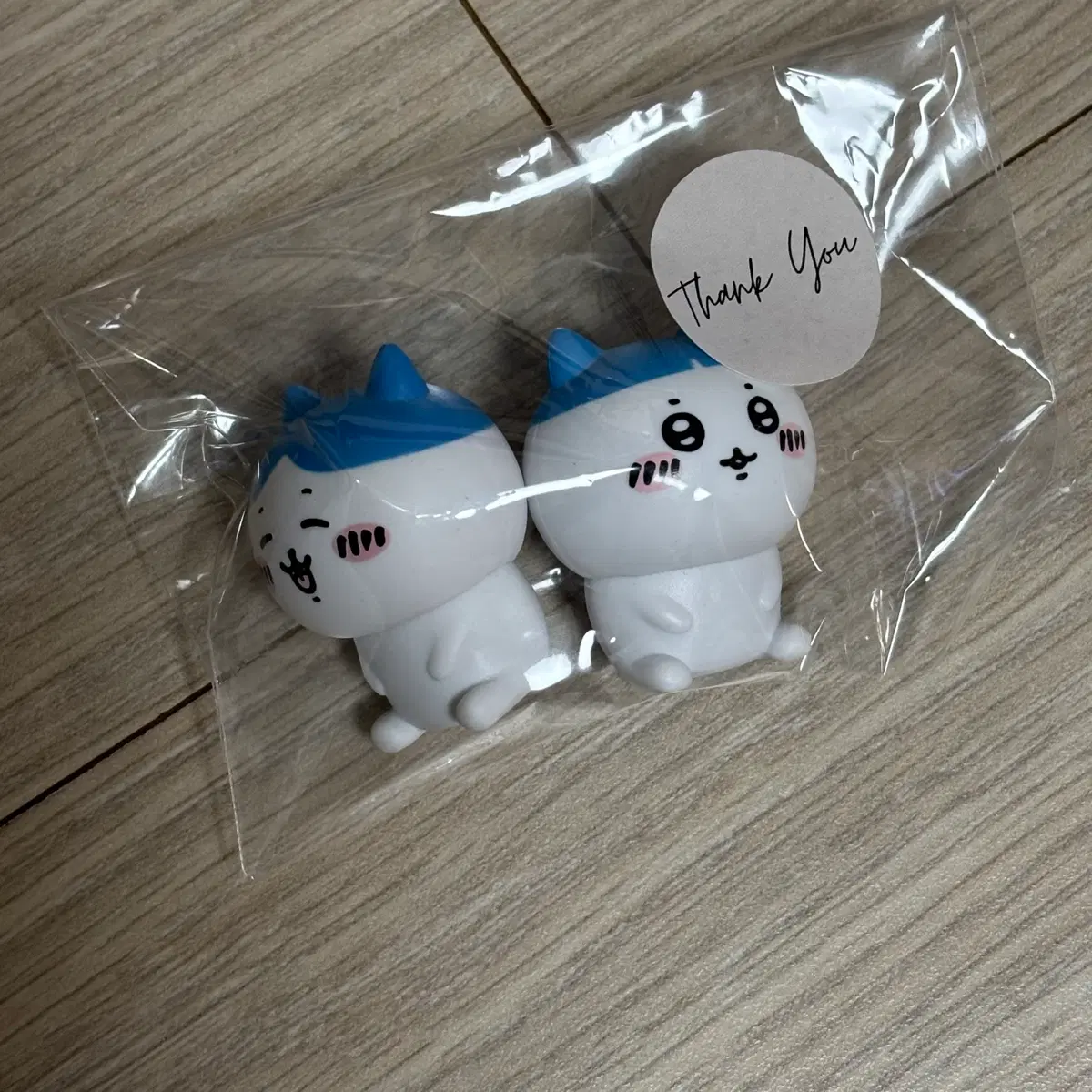 치이카와 먼작귀 하치와레 가챠 피규어 앞머리
