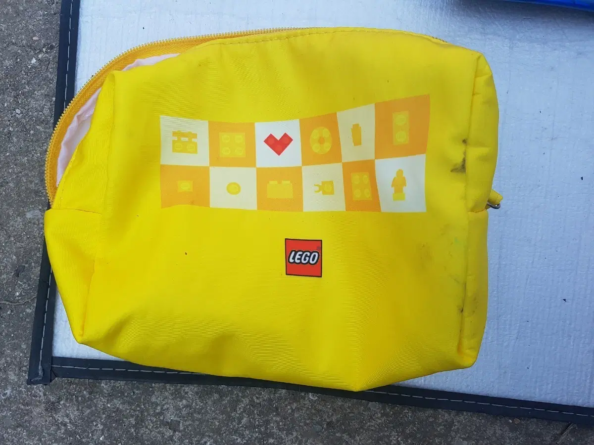 레고 파우치 옐로우
