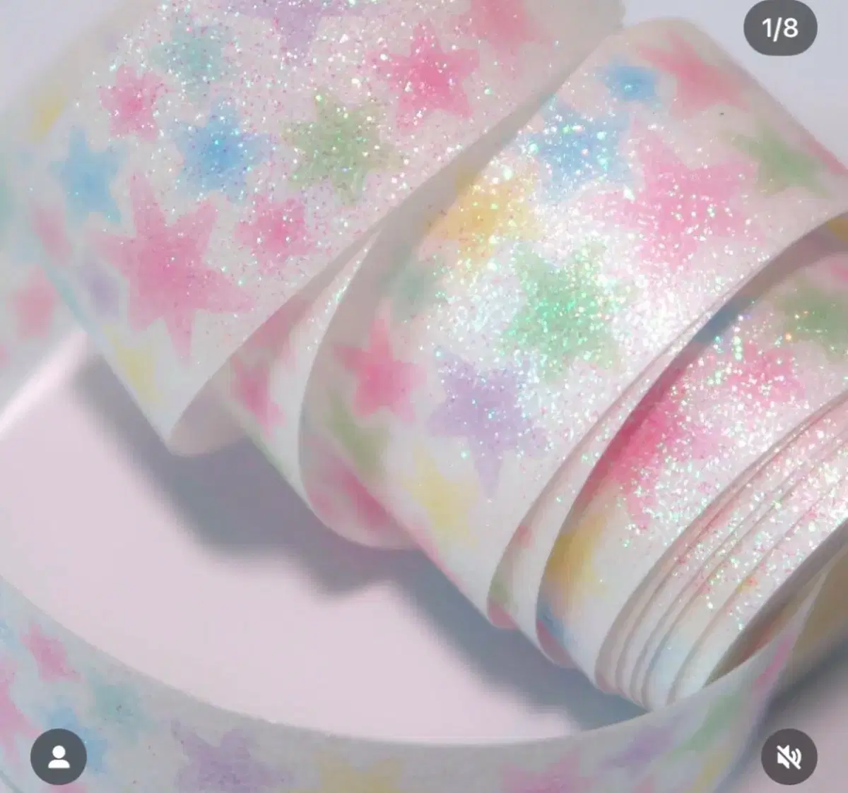 .펄리버튼 spiky sparkles 키스컷 마테띵