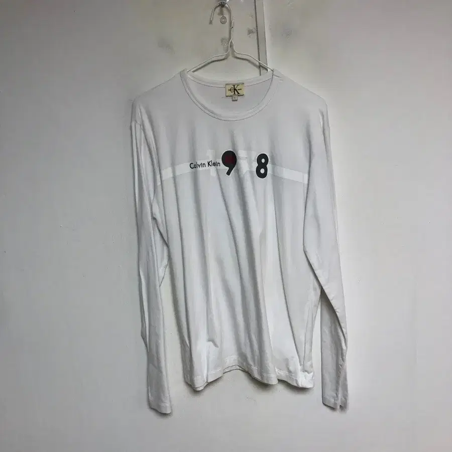 캘빈클라인 남성 봄가을 긴팔티 100L@9980