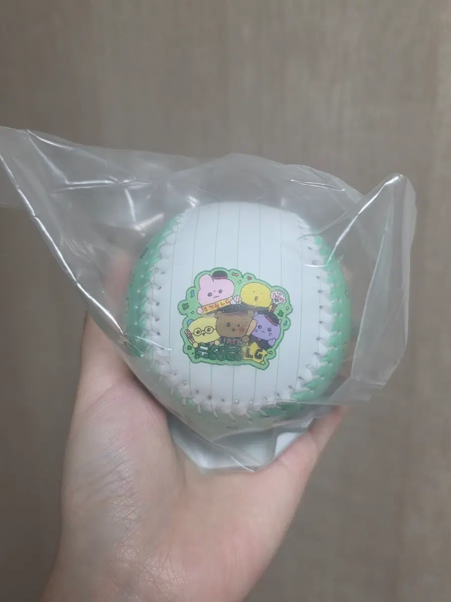 [새제품] 최고심 LG트윈스 콜라보 야구공 그린