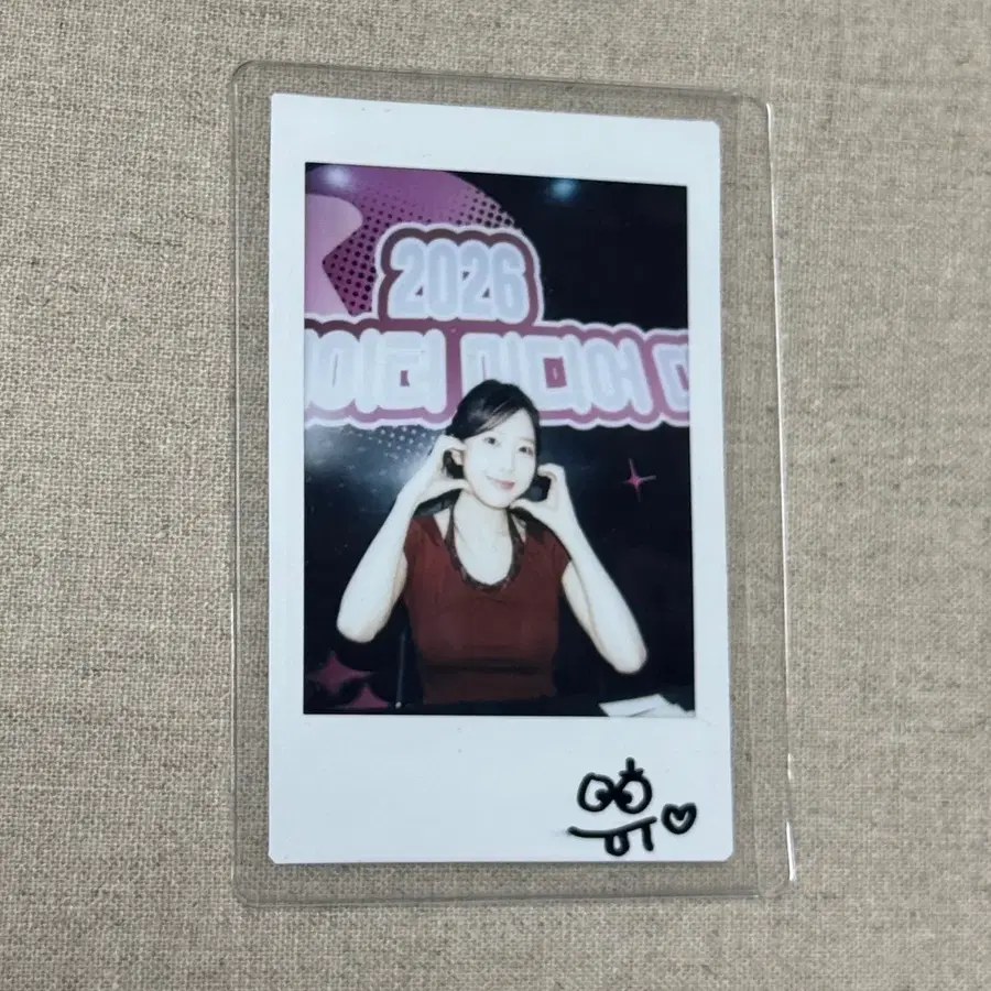 크리에이터 유후 친필싸인 폴라 260829 싸폴