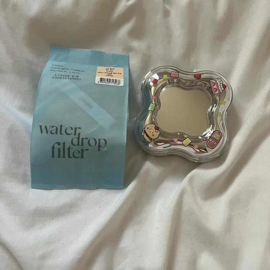 에뛰드 망곰 워터 드롭 필터 세미 글로우 쿠션 17