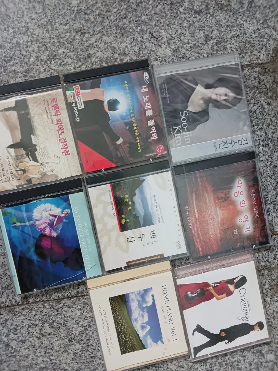 다양한 장르의 음반 CD 8장 팝니다