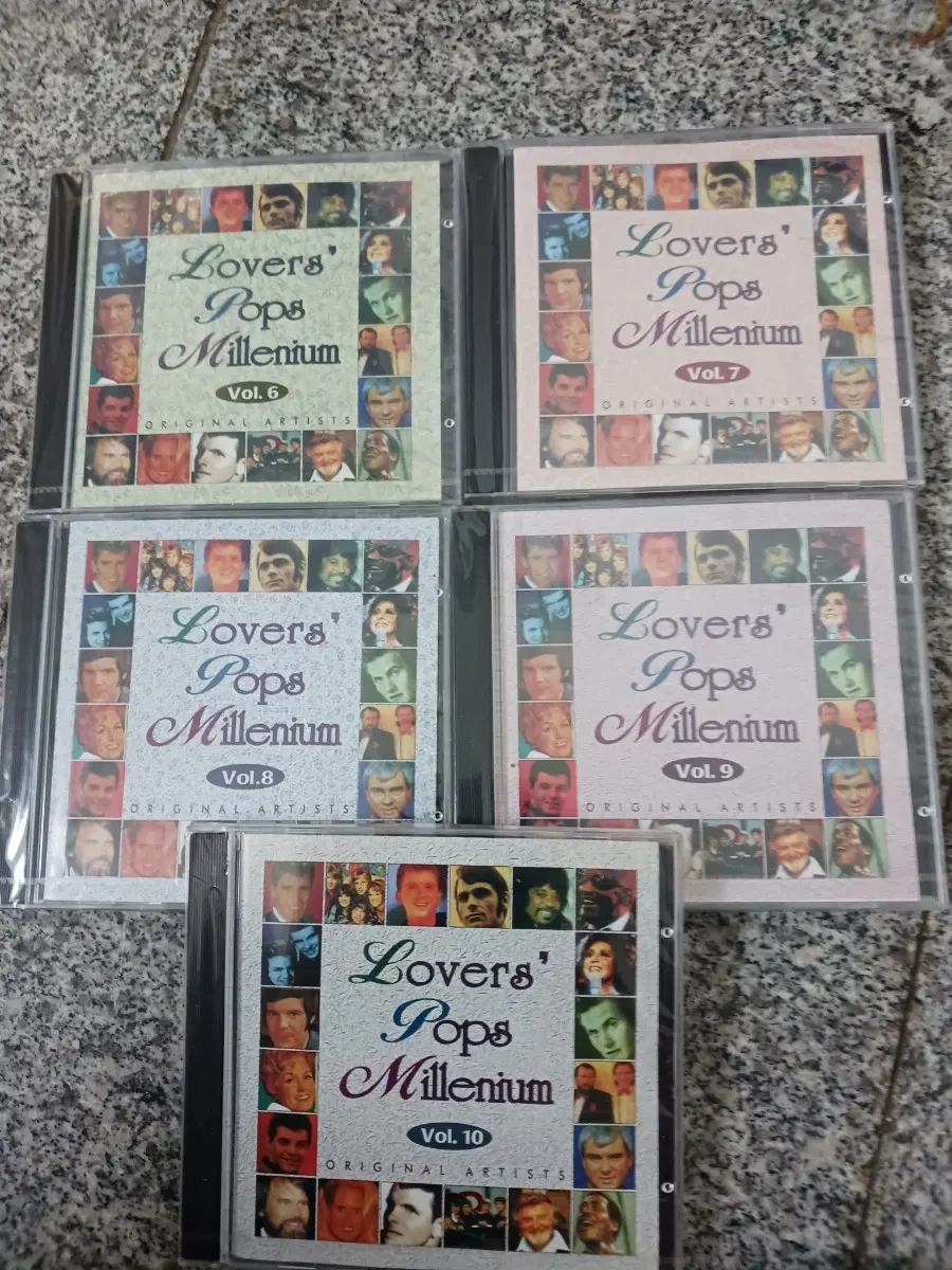 러버스 팝스 밀레니엄 CD (Vol. 6-10)새 제품
