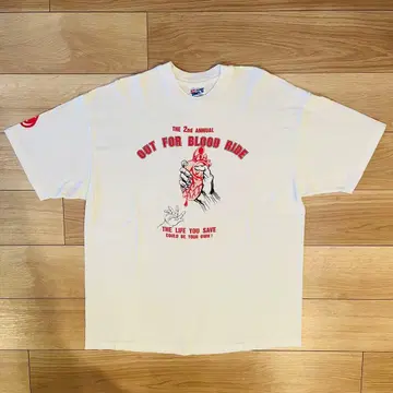 90s Hanes 심장 아나토미 빈티지 구제 의류 T셔츠 USA제 XL