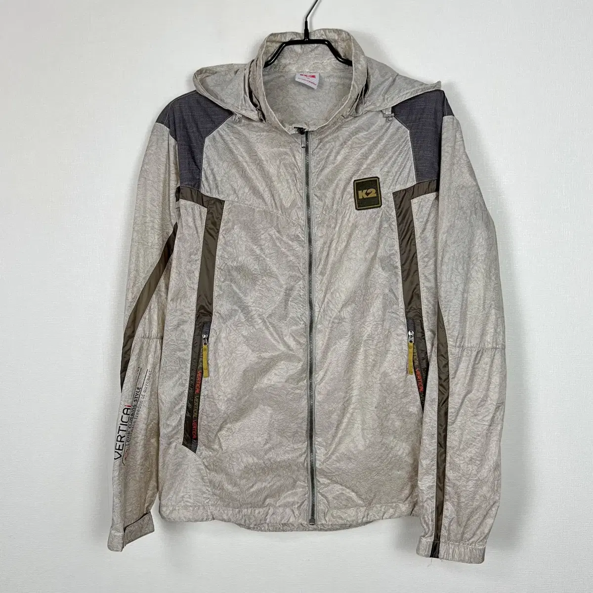 K2 경량 후드 바람막이 자켓 점퍼 남105 XL 라덴 빈티지