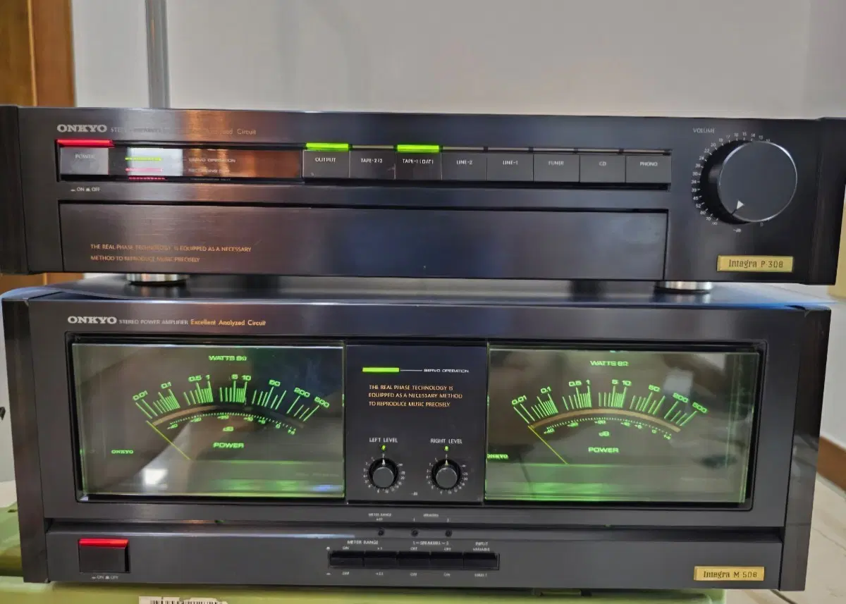 명기 온쿄 인테그라(ONKYO Integra) 프리/파워 앰프 세트 따로 핀매가능 합니다