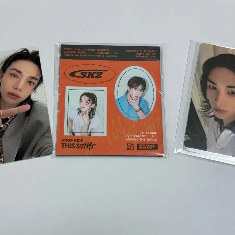 스키즈 현진 디스앤댓 포카 자석 그립톡