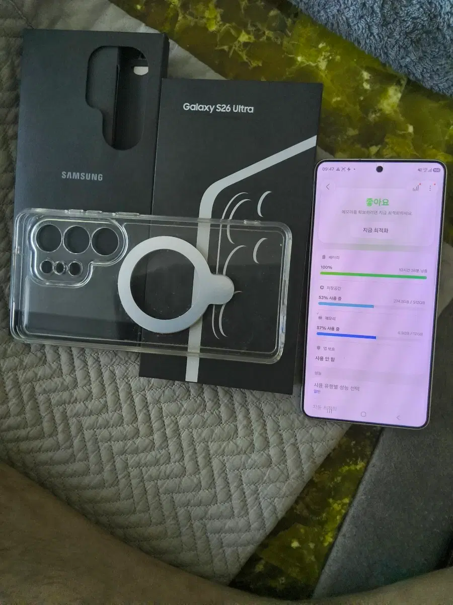 삼성 갤럭시 S26 울트라 512GB 판매합니다.