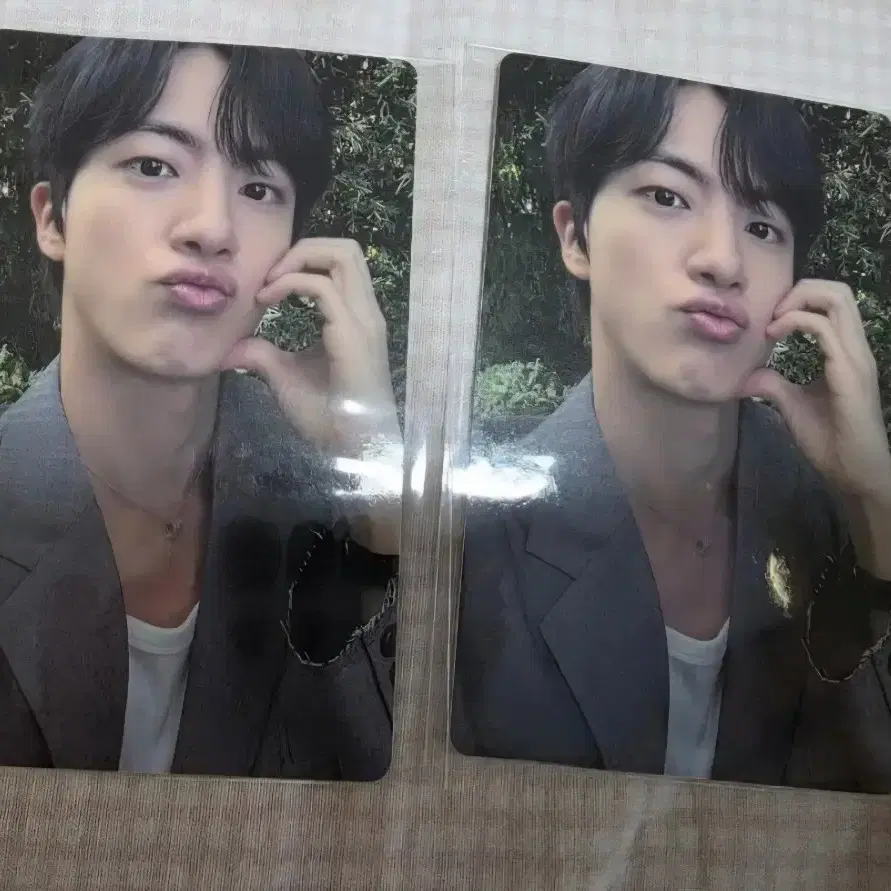방탄 진 석진 에코 위버스 특전 포카