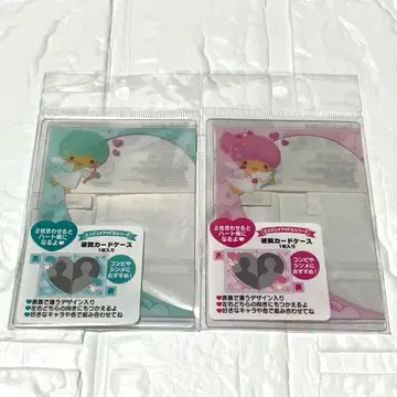 산리오 경질 카드 케이스 키키라라 리틀트윈스타 트레이딩 카드 케이스