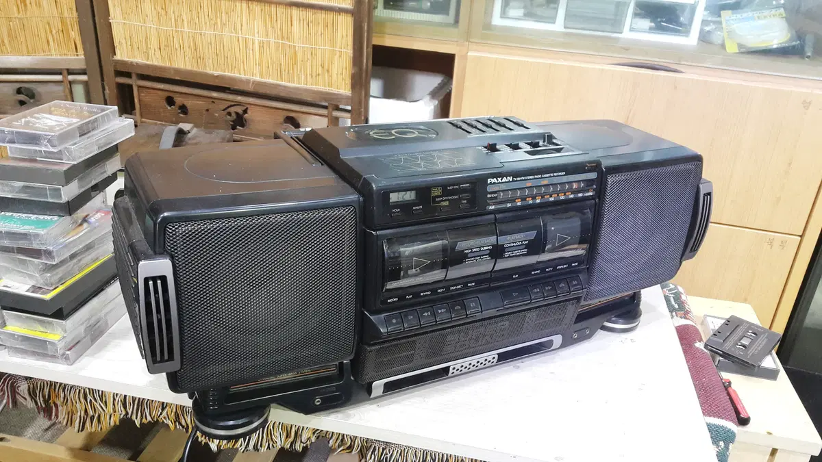 1990 산/상태 좋은 백산전자 붐박스-필독!!!!