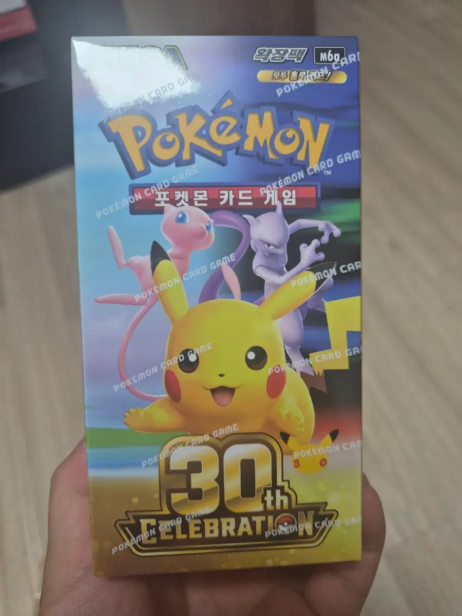 포켓몬코리아 30th CELEBRATION 확장팩 (슈링크O)