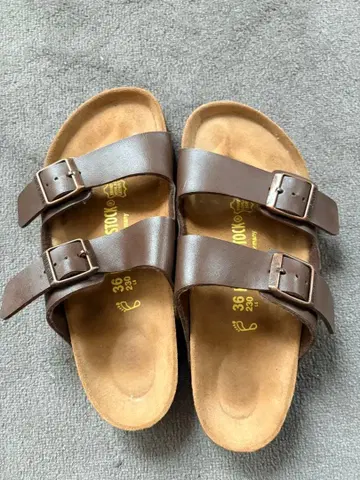 새상품 BIRKENSTOCK 샌들 브라운 36