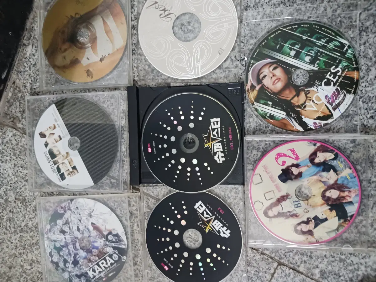2PM, KARA, 보아, 슈퍼스타 CD 8장 세트