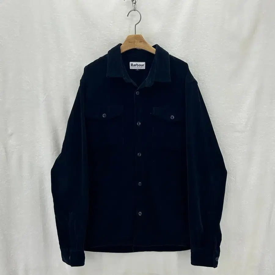 [BARBOUR] 바버 투포켓 코듀로이 오버셔츠