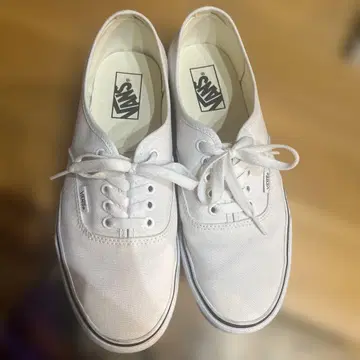 VANS 스니커즈 화이트 US 규격