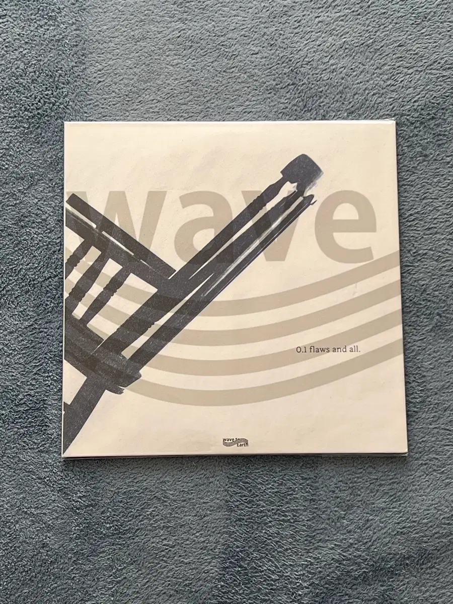 웨이브투어스 0.1 flaws and all. 미개봉 LP