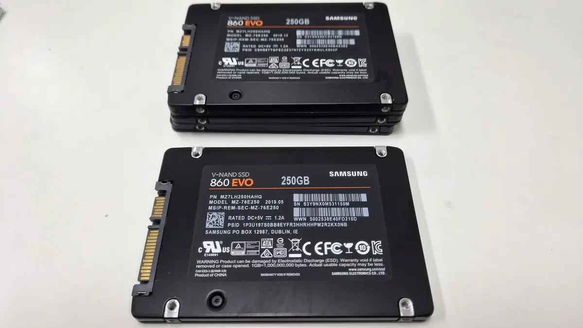 [무료배송] 디램탑재 게이밍 업그레이드 삼성전자 860 EVO 250GB 2.5인치 SSD 판매