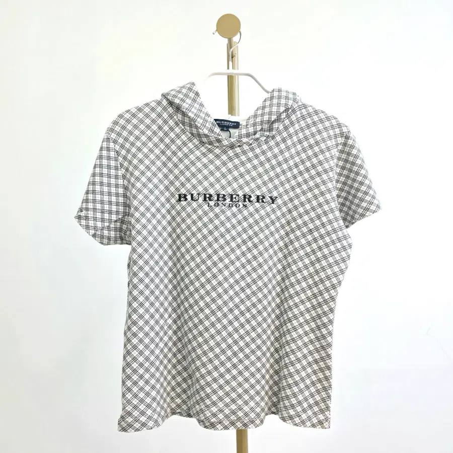 BURBERRY 버버리 런던 후드 반팔 티셔츠 [BSF0714-33]